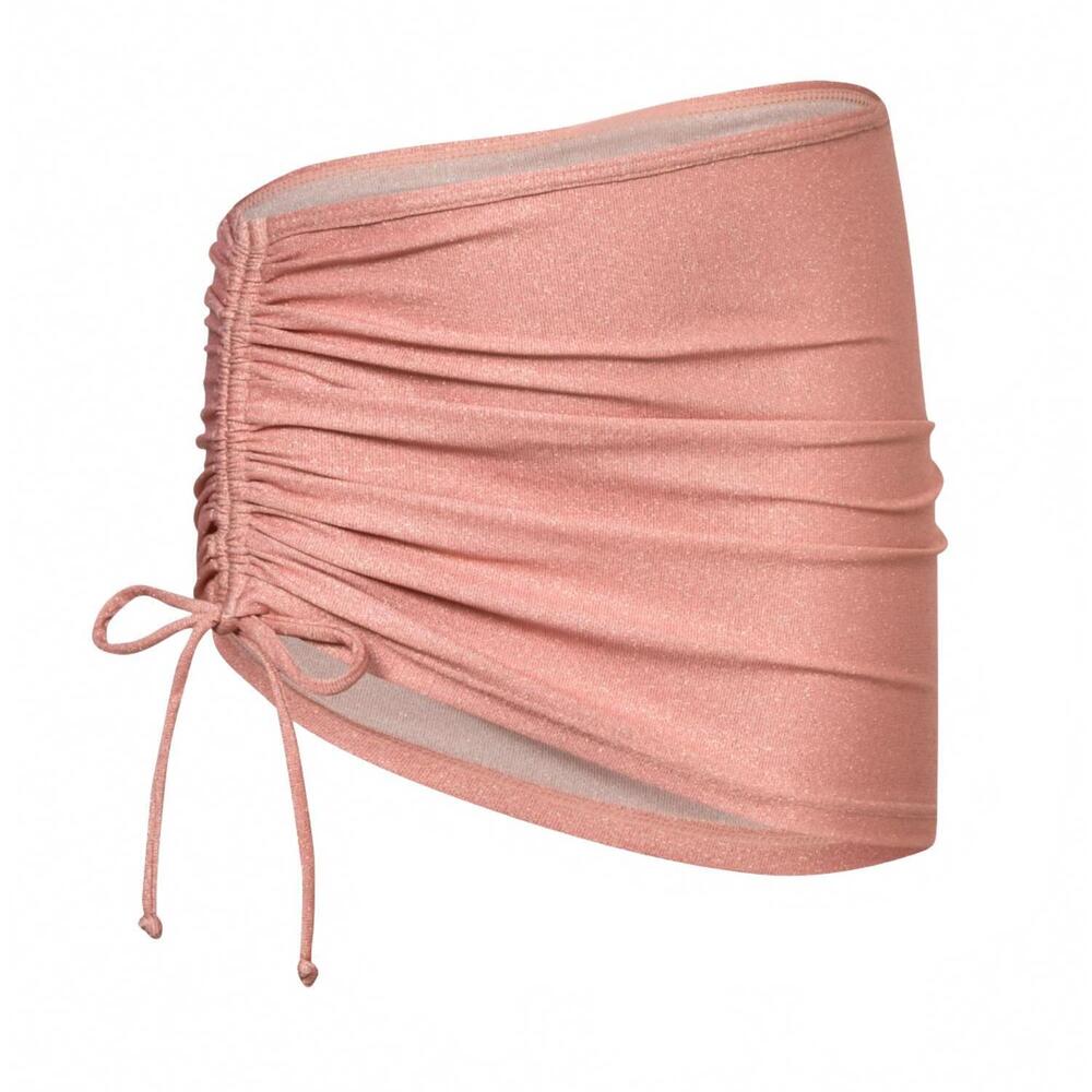 NEW SUBMARINE girl's scrunch it swimsuit in rose pink